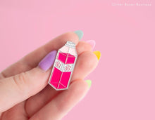 Load image into Gallery viewer, Sakura Soda Enamel Pin
