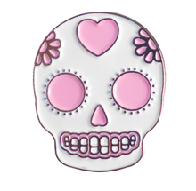 Load image into Gallery viewer, Sugar Skull Pin - Glitter Bones Boutique
