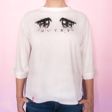 Load image into Gallery viewer, Cry Baby Anime Eyes Shirt - Glitter Bones Boutique
