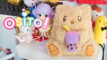 Load image into Gallery viewer, Osito Plush - Boba Bear Bubble Tea Plushie
