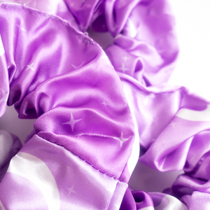 Purple Moon Scrunchie
