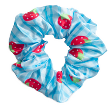 Load image into Gallery viewer, Strawberry Picnic Scrunchie
