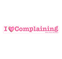 Load image into Gallery viewer, I 💖Complaining Vinyl Sticker
