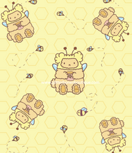 Load image into Gallery viewer, Osito Bumble Bee Scrunchie
