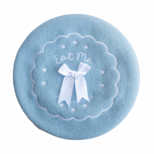 Load image into Gallery viewer, Eat Me Biscuit Beret Powder Blue
