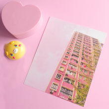 Load image into Gallery viewer, Views of Hong Kong Pink Art Print
