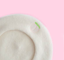 Load image into Gallery viewer, Peach Beret - Peachy Momo 🍑
