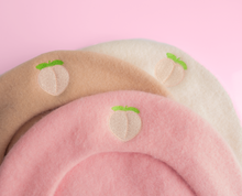 Load image into Gallery viewer, Peach Beret - Peachy Momo 🍑
