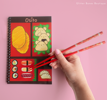 Load image into Gallery viewer, Osito Bento Box Lunch Notebook / Sketchbook
