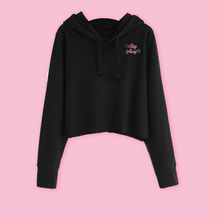 Load image into Gallery viewer, ♡ Stay Away ♡ Cropped Hoodie
