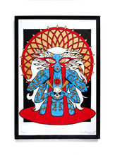 Load image into Gallery viewer, The Goddess - Gothic Screen Print by No Point Illustration
