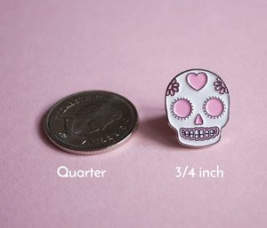 Sugar Skull Pin - Glitter Bones Boutique