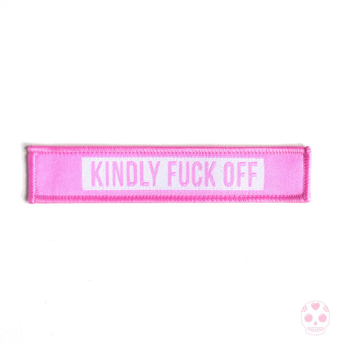 Kindly Fuck Off Patch - Glitter Bones Boutique